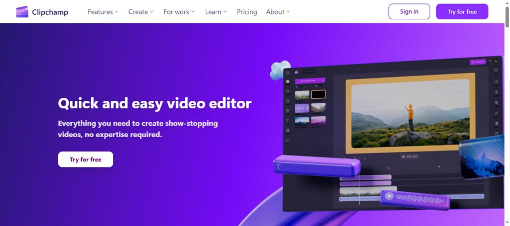 Screenshot of the best video editing software for PC with user-friendly interface